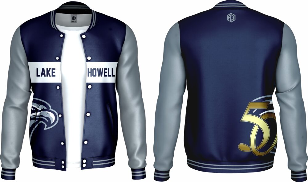 50th Varsity Jackets (Leather Sleeve)