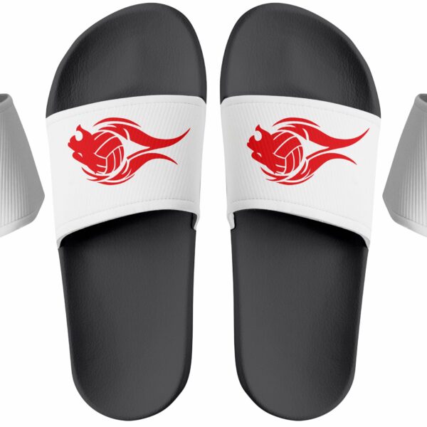 Nona Volleyball Sliders (White)