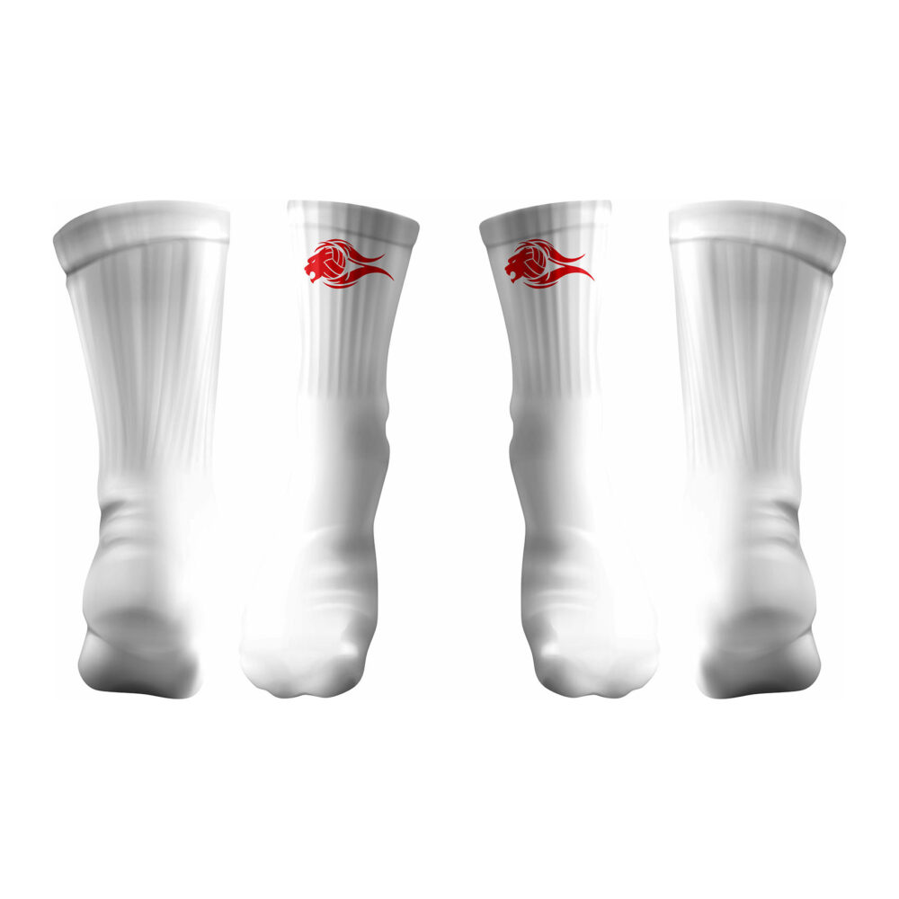 Nona Volleyball Socks (White)