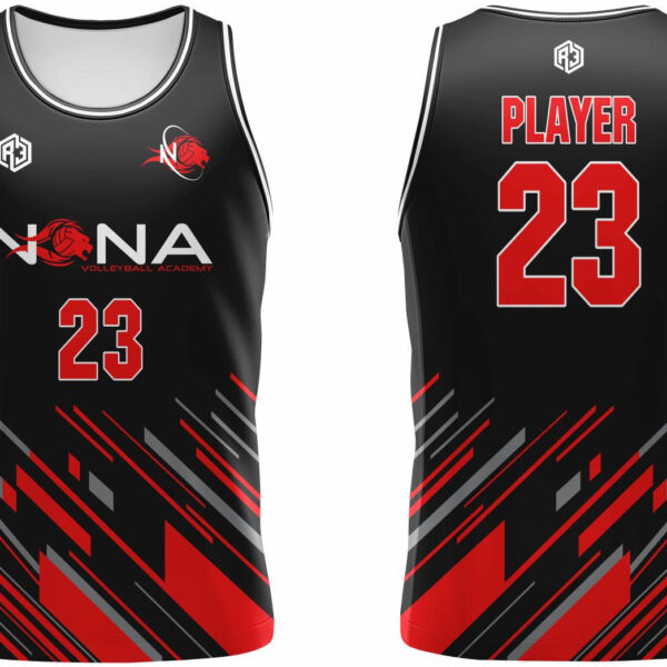 Nona Volleyball Men's Jersey (Black)