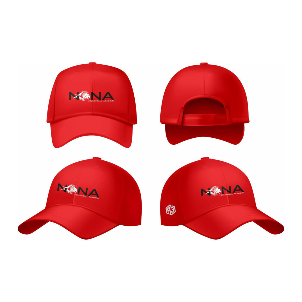 Nona Volleyball Cap (Red)