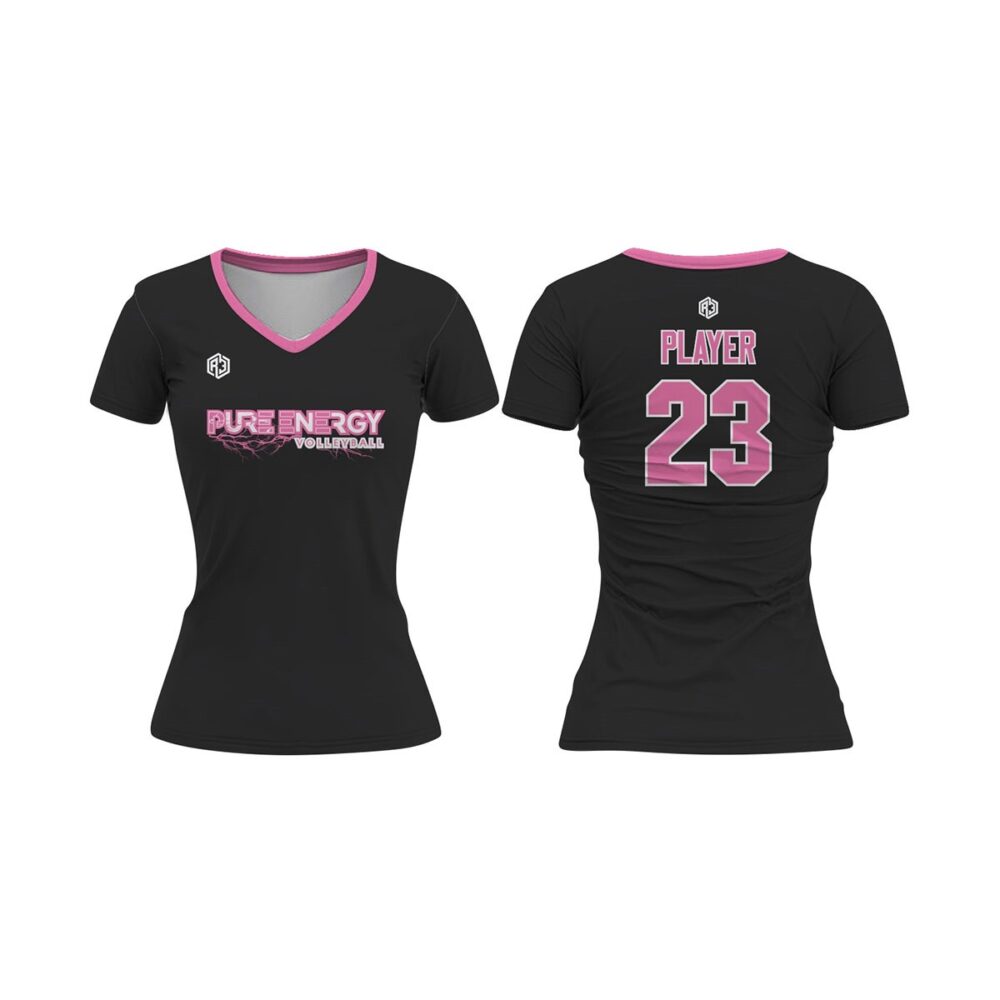 Pure Energy Volleyball Girls's Jersey(Pink)