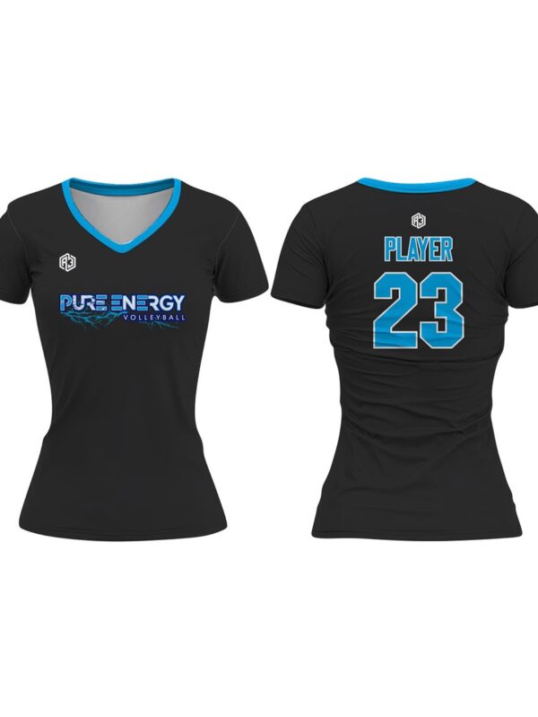 Pure Energy Volleyball Girls's Jersey (Blue)