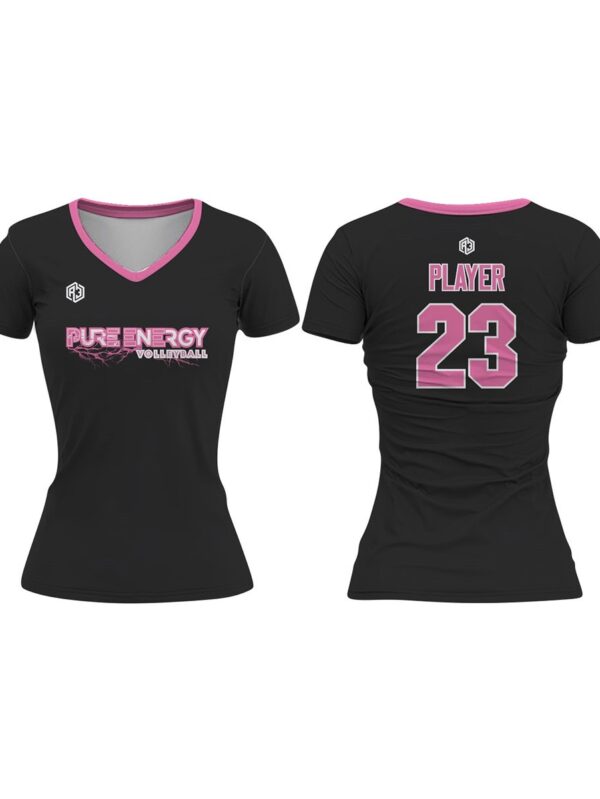 Pure Energy Volleyball Girls's Jersey(Pink)