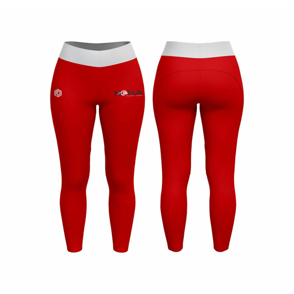 Nona Volleyball Legging (Red)