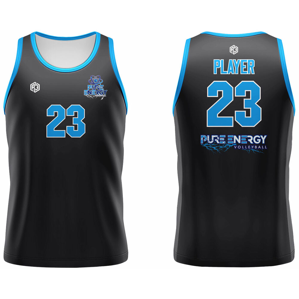 Pure Energy Volleyball Boy's Jersey (Blue)