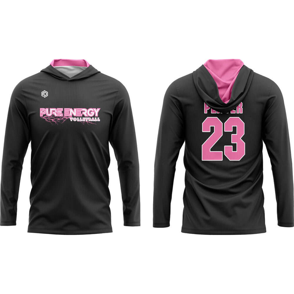 Pure Energy Hooded Shirt (Pink)