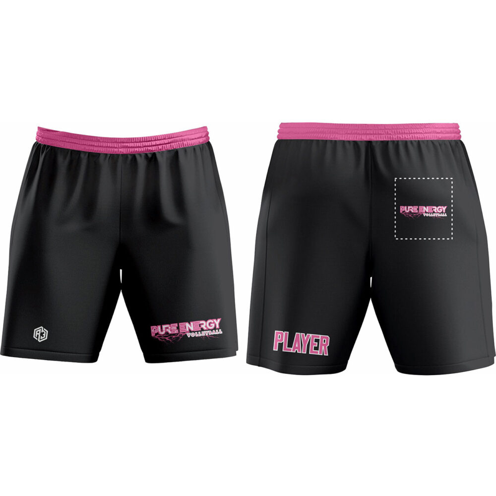 Pure Energy Volleyball sTunks (Pink)