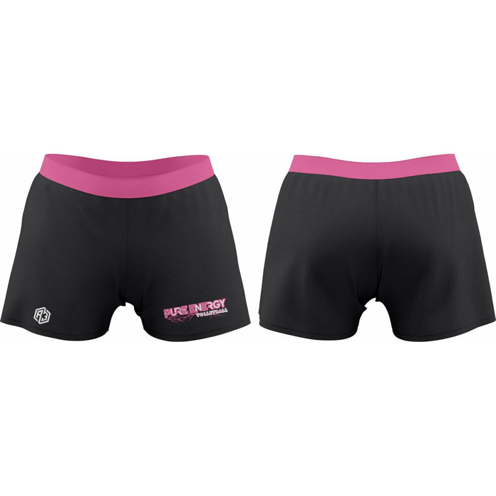 Pure Energy Volleyball Spandex short (Pink)