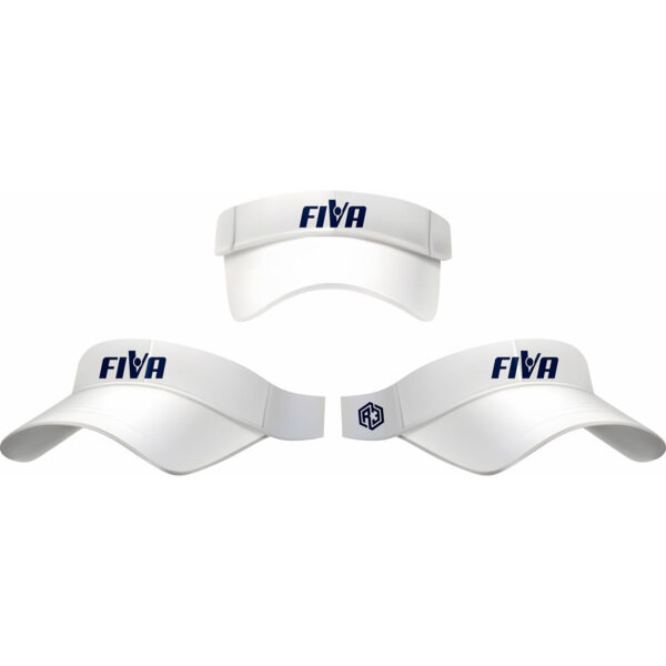 Fiva Volleyball Boys Visor (White)
