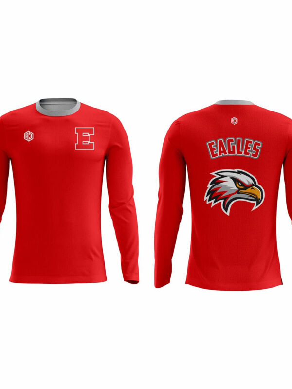Edgewater Fan Jerseys (Full Sleeve Red 01)