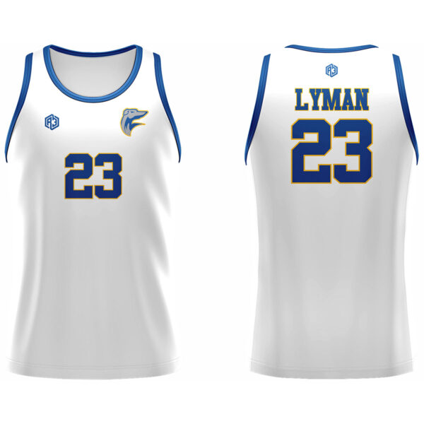 Lyman Volleyball Jersey (White)