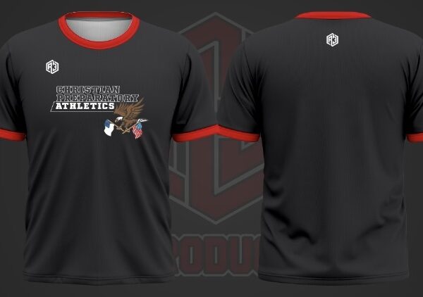 T-shirt 2(Black-Red)