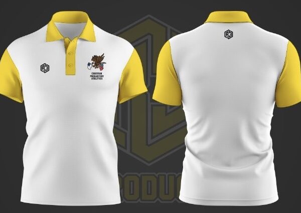 Polo Shirt 1(White-Yellow)