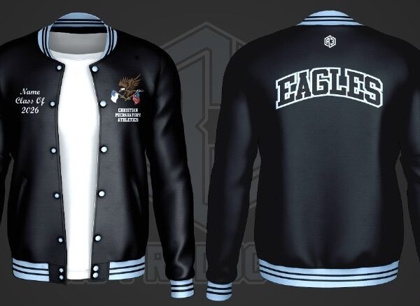 Letterman Varsity Jackets 1(Leather Sleeves-B/Black)