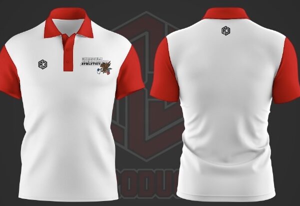 Polo 1(White-Red)