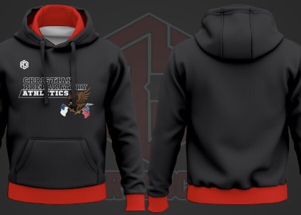Hoodie 1(Black-Red)