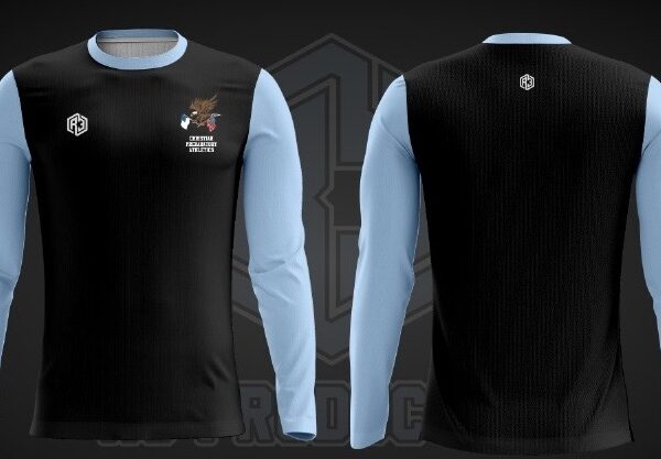 Long Sleeve Shirt 1(Black-Blue)