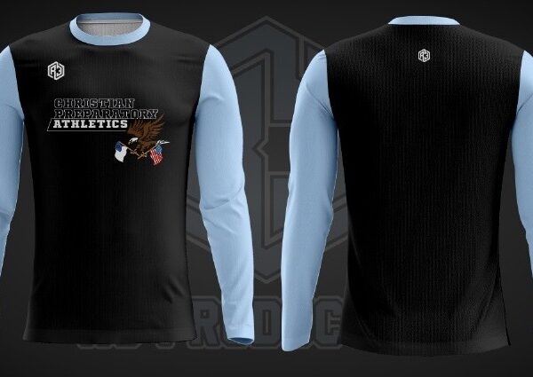 Long Sleeve Shirt 2(Black-Blue)