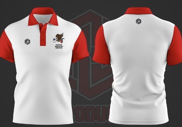 Polo 1(White-Red)
