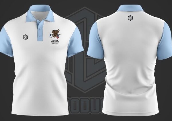 Polo 2(White-Blue)