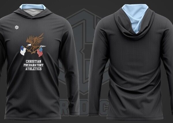 Hooded Shirt 2(Black-Blue)