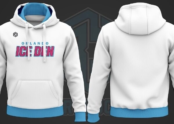 Orlando Ice Den Hoodie White
