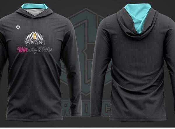 Winnerz Circle Hooded Shirt (Blue)