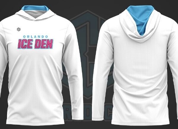 Orlando Ice Den Hooded Shirt White