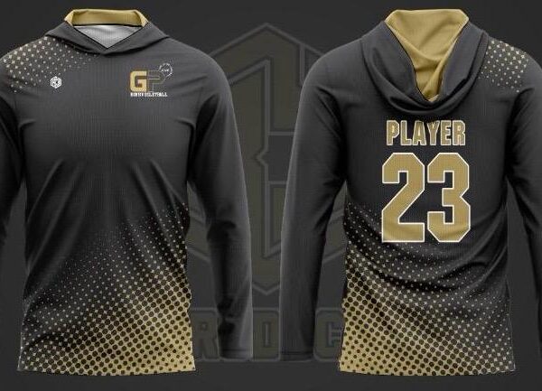 Game Point Hooded Shirt (Black)