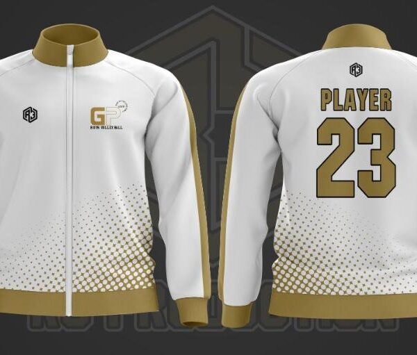 Tracksuite Jacket (White)