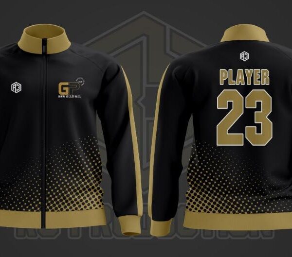 Tracksuite Jacket (Black)