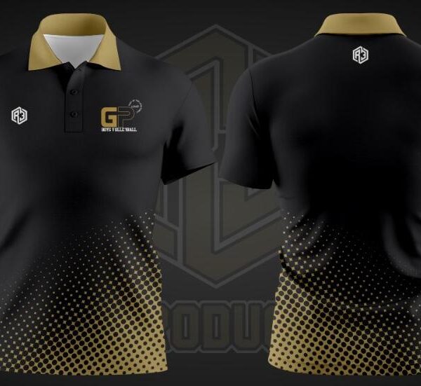Game Point Polo Shirt (Black)