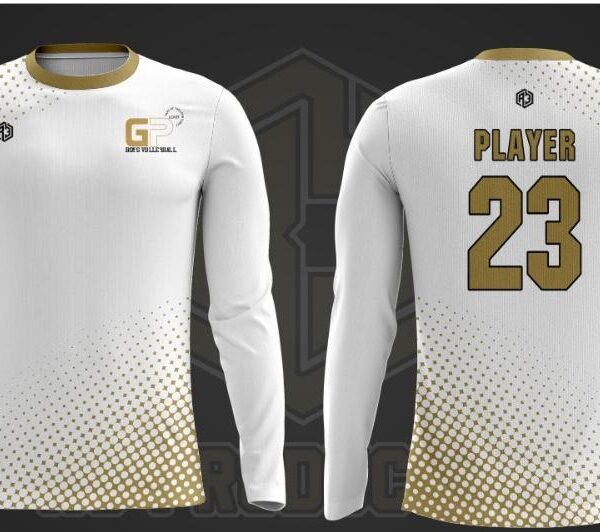 Game Point Long Sleeve Shirt (White)