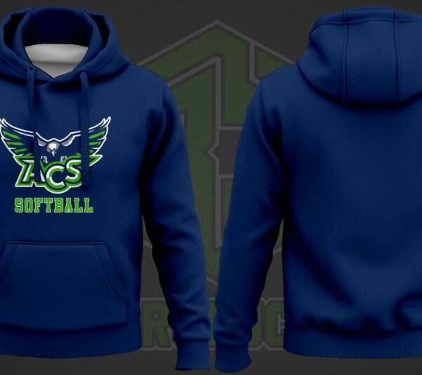 ACS Cotton Hoodie (Blue-Softball)