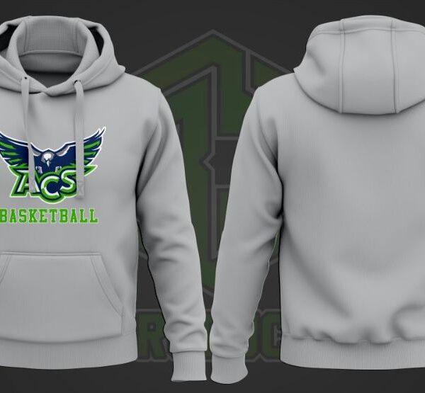 ACS Cotton Hoodie (1-White-Basketball)