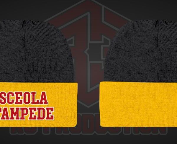 Beanie Cap (Yellow-Black)
