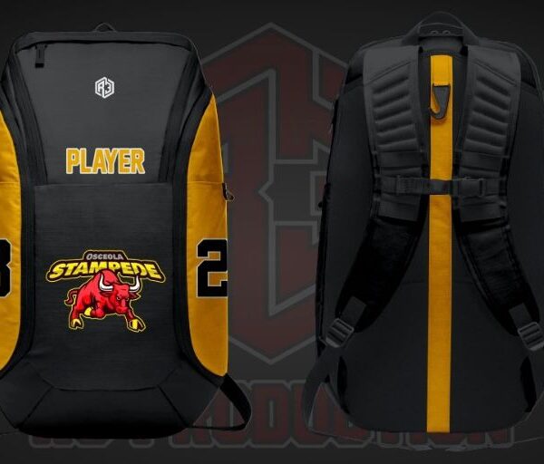 Osceola Stampede Backpack (Black-Yellow)