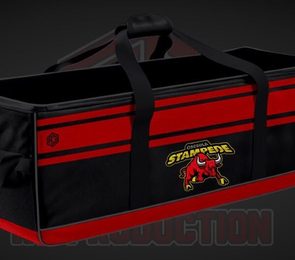 Osceola Stampede Bag (Black-red)
