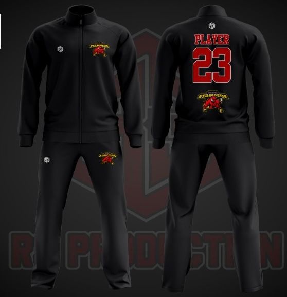 Osceola Stampede Warm-Up Set Black (Name & Number)