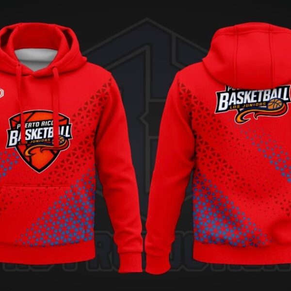 Puerto Rico Hoodie (Red)