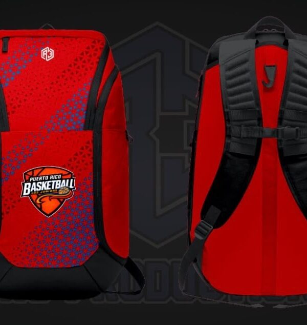 Puerto Rico Backpack (Red)