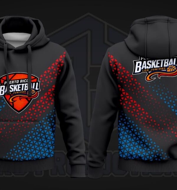 Puerto Rico Hoodie (Black)