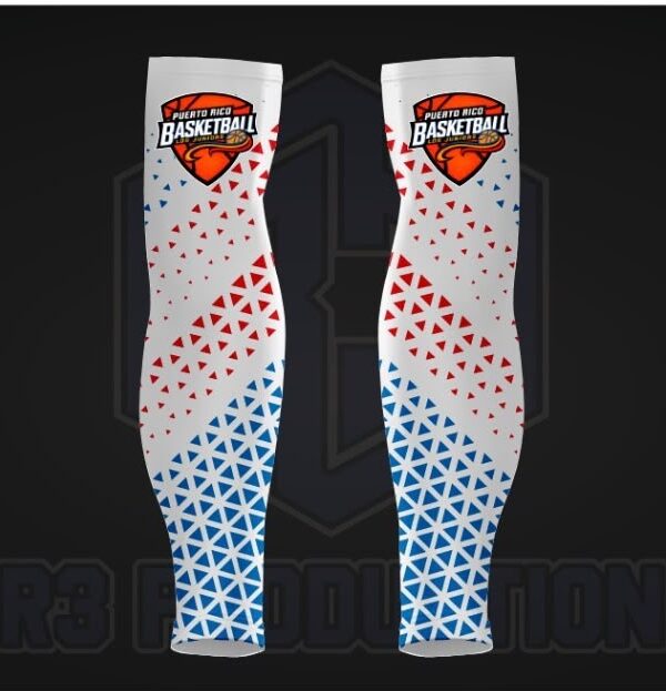 Puerto Rico Arm Sleeves (White)
