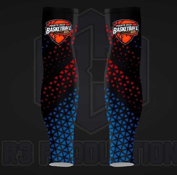 Puerto Rico Arm Sleeves (Black)
