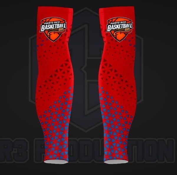 Puerto Rico Arm Sleeves (Red)