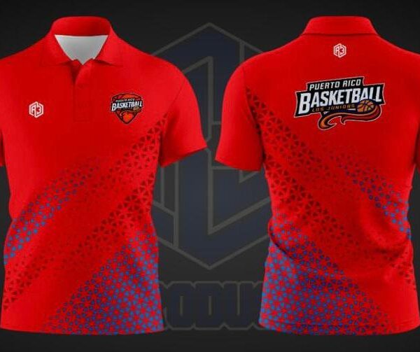 Puerto Rico Polo Shirt (Red)
