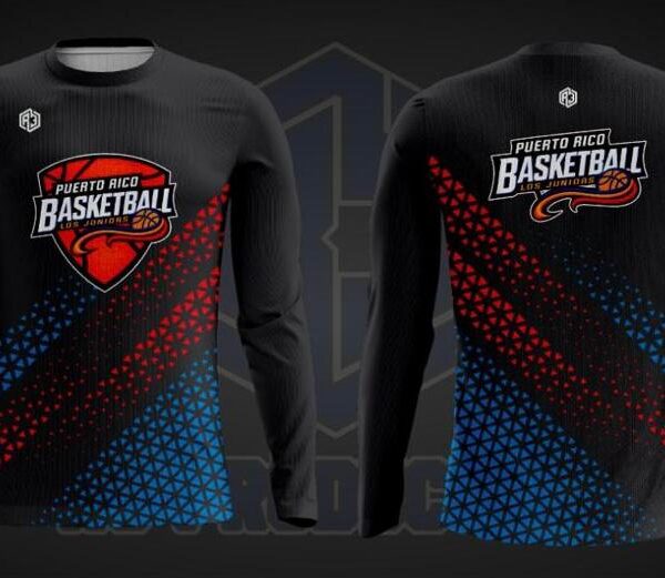 Puerto Rico Long Sleeve Shirt (Back)