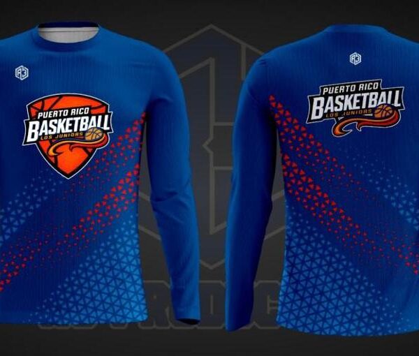 Puerto Rico Long Sleeve Shirt (Blue)